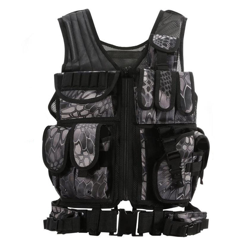Camouflage Tactical Vest for Outdoor Adventures by Endo33 Markets