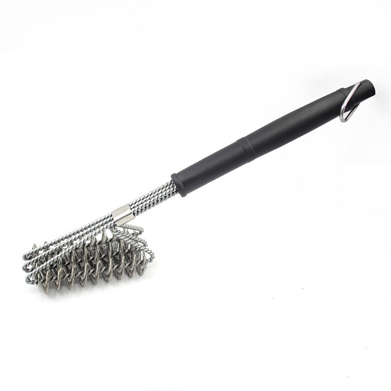 18-Inch Triple-Head BBQ Grill Cleaning Brush by Endo33 Markets