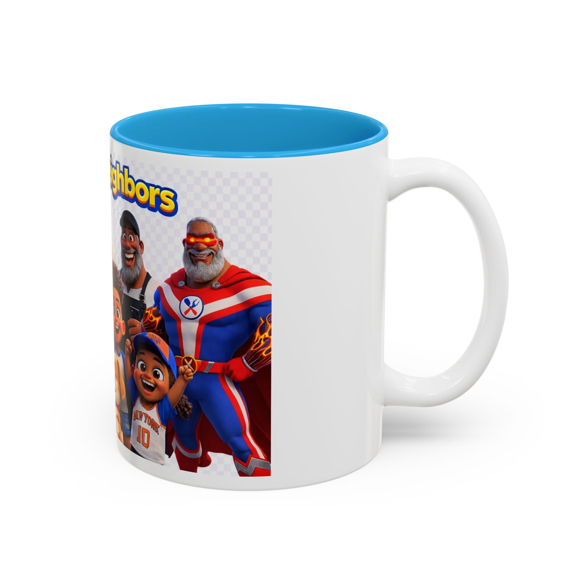 Two-Tone Accent Mug (11oz, 15oz) by Printify
