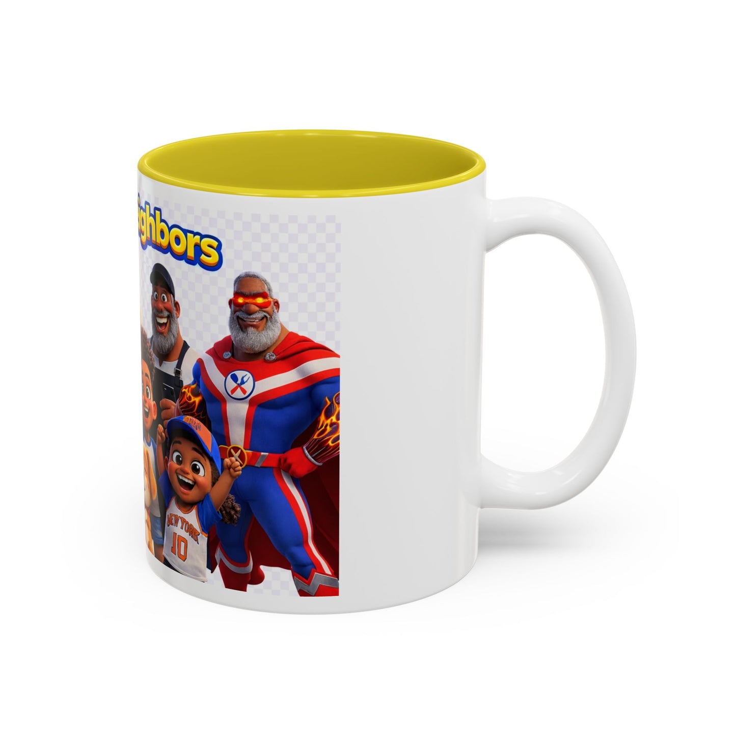 Two-Tone Accent Mug (11oz, 15oz) by Printify
