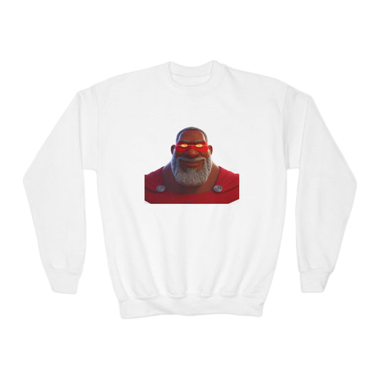 Youth Crewneck Sweatshirt by Printify
