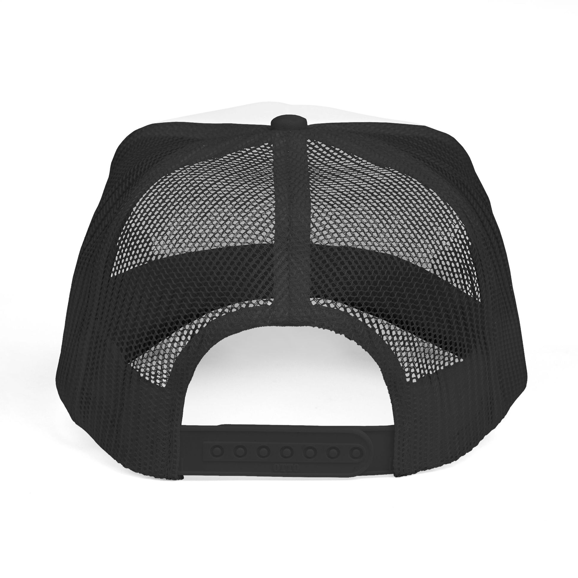 Trucker Cap — Retro "Neighbors" Ombre Logo Mesh Hat by Printify