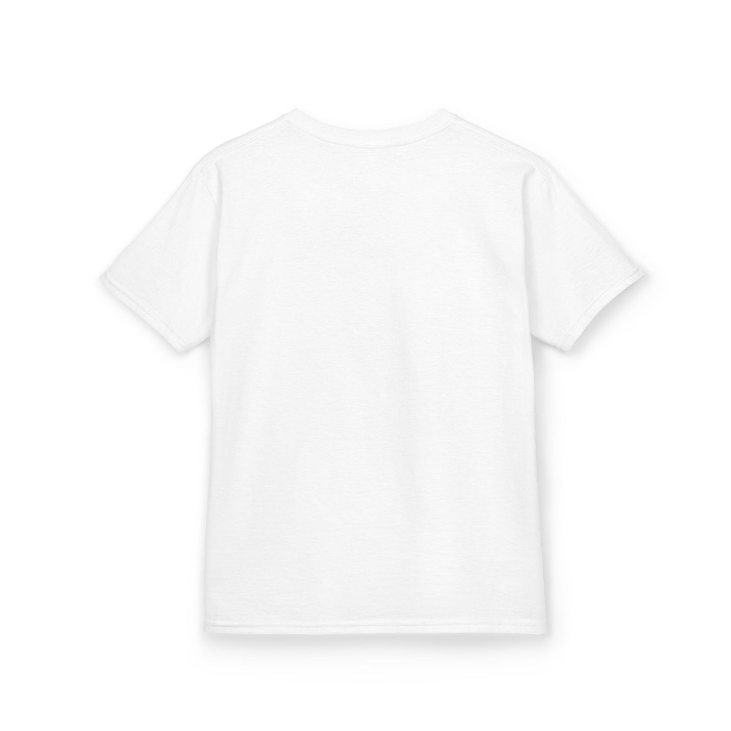 Kids Superhero T-Shirt — City Night Spider Pose Design by Printify