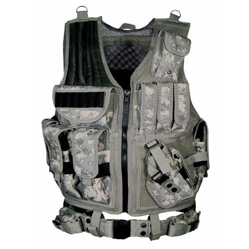 Camouflage Tactical Vest for Outdoor Adventures by Endo33 Markets