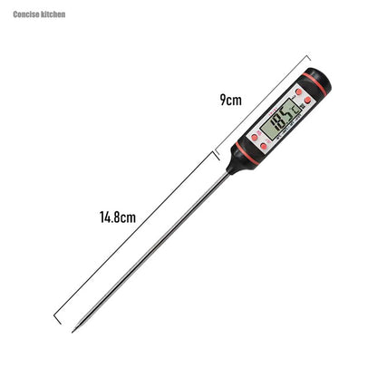 Electronic Thermometer for BBQ and Kitchen Cooking by Endo33 Markets