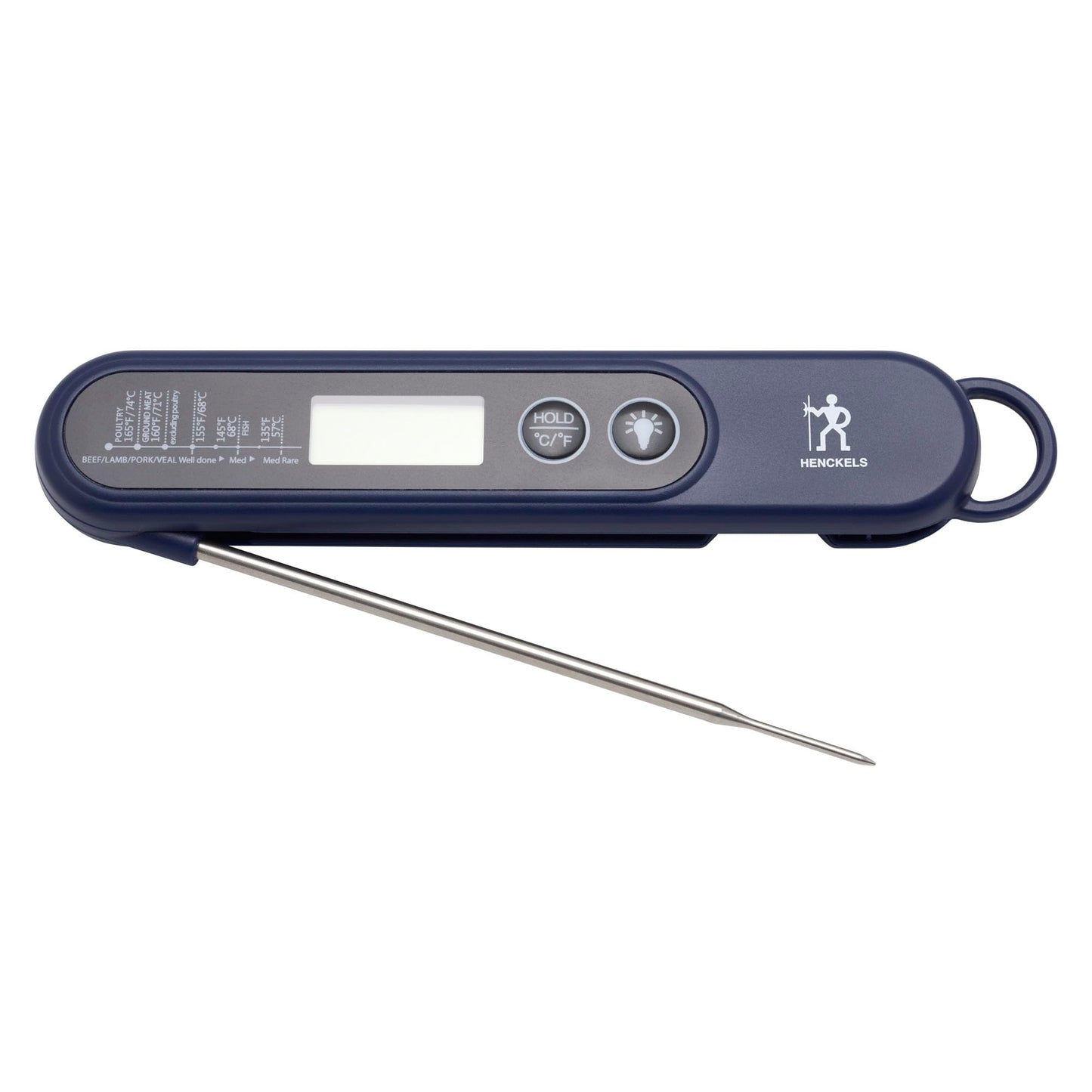 HENCKELS BBQ Digital Thermometer 1-pc Blue by Endo33 Markets