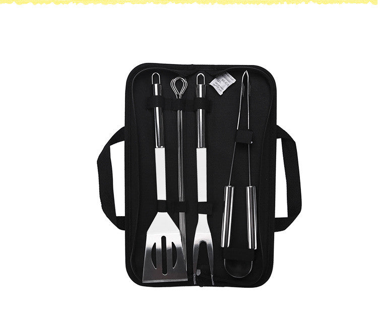 20-Piece Stainless Steel BBQ Tool Set for Grilling by Endo33 Markets