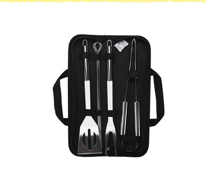 20-Piece Stainless Steel BBQ Tool Set for Grilling by Endo33 Markets
