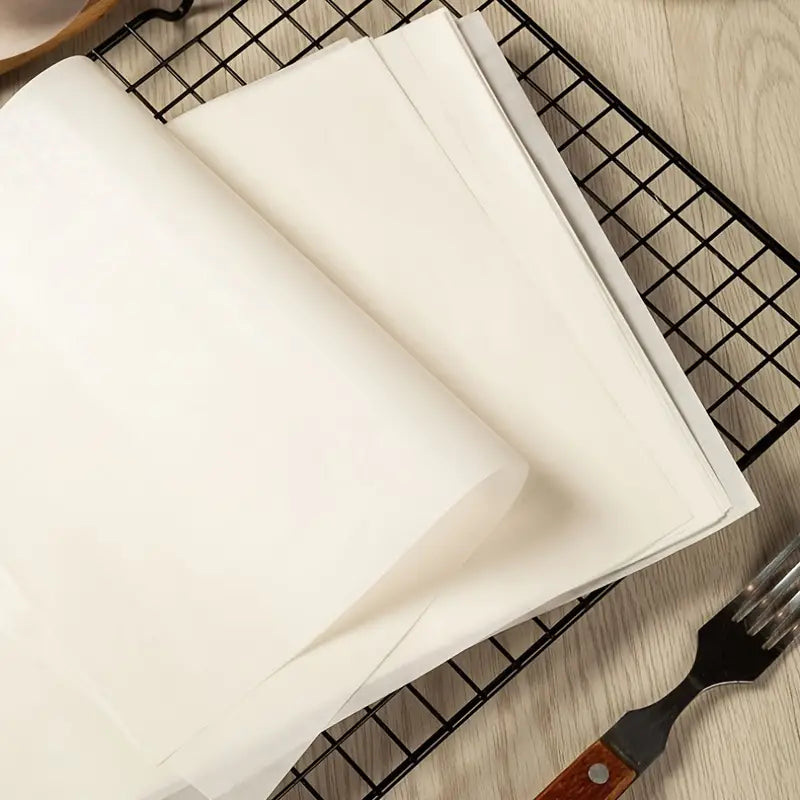 50pcs Non-Stick Baking Paper for Hamburgers & BBQ by Endo33 Markets