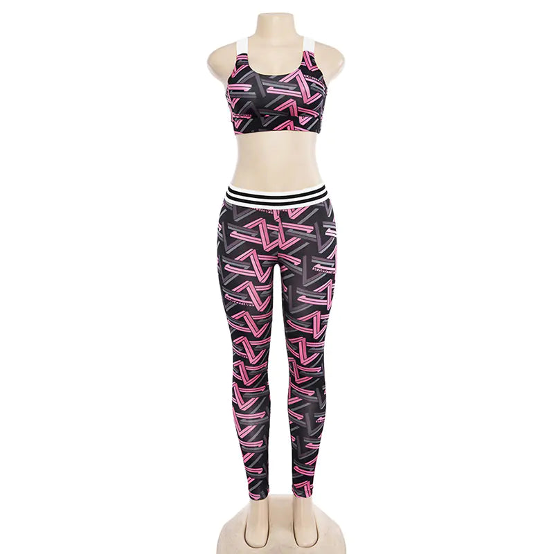 Yoga Set, Sportswear, and Lingerie Ensemble