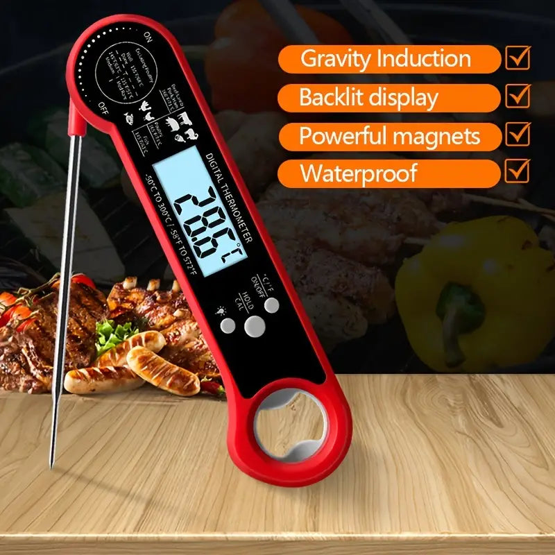 1pc Instant Read Meat Thermometer for Cooking & BBQ by Endo33 Markets