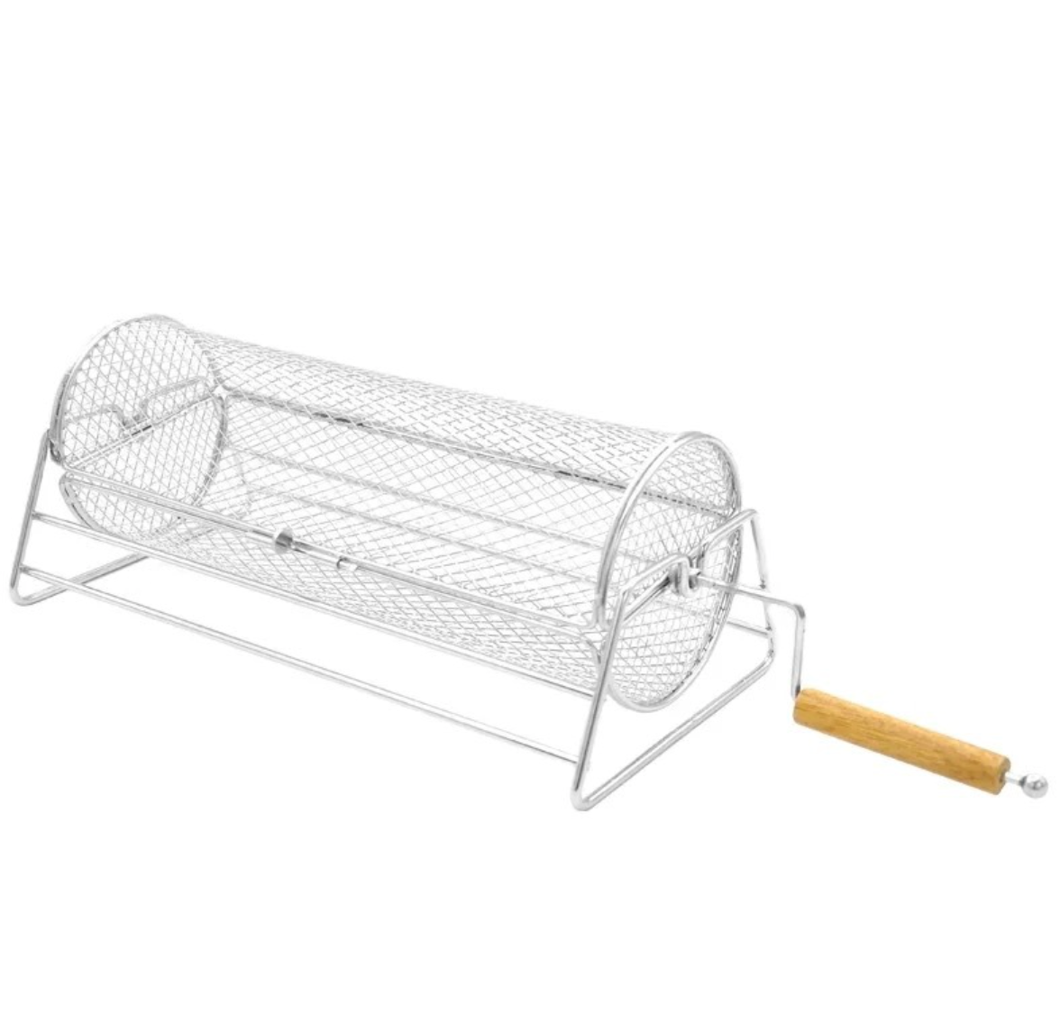 Rotating BBQ Mesh Basket by Endo33 Markets