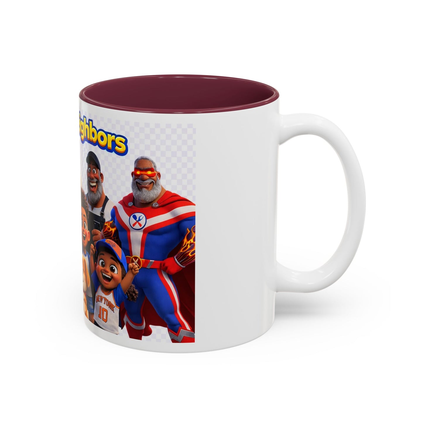Two-Tone Accent Mug (11oz, 15oz) by Printify