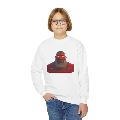 Youth Crewneck Sweatshirt by Printify
