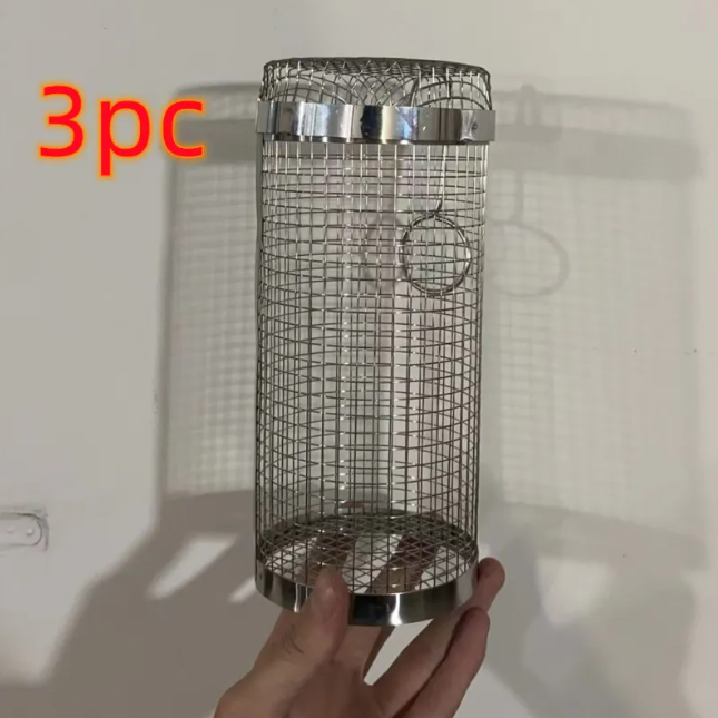 Rolling BBQ Grill Basket by Endo33 Markets