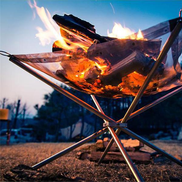 Outdoor Fire Pit and BBQ Grill by Endo33 Markets