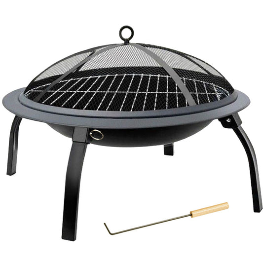 Folding Portable BBQ Charcoal Grill by Endo33 Markets