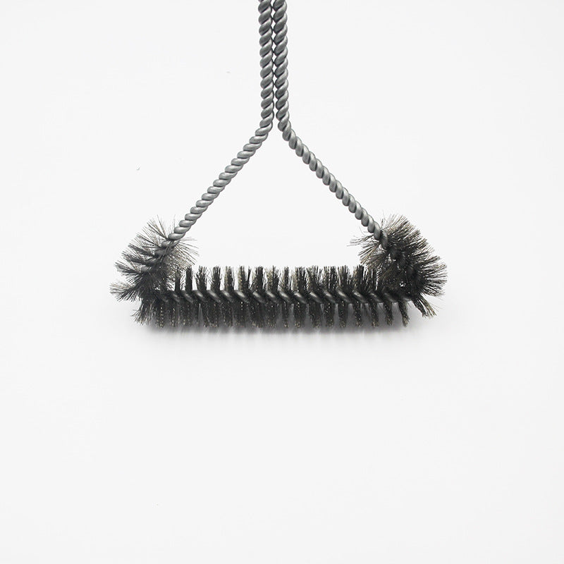 18-Inch Triple-Head BBQ Grill Cleaning Brush by Endo33 Markets