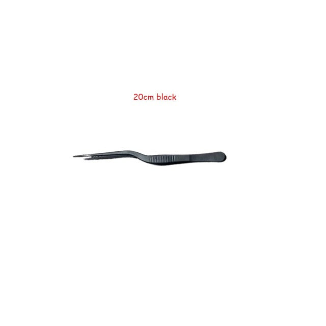 Portable Stainless Steel Tweezers for BBQ & Seafood by Endo33 Markets