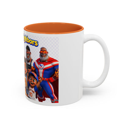 Two-Tone Accent Mug (11oz, 15oz) by Printify