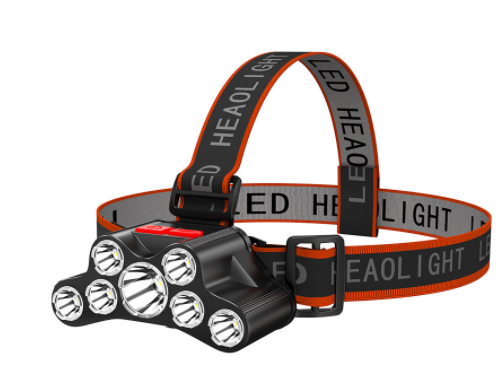 Rechargeable Headlamp - Max Light USB Outdoor Lantern by Endo33 Markets