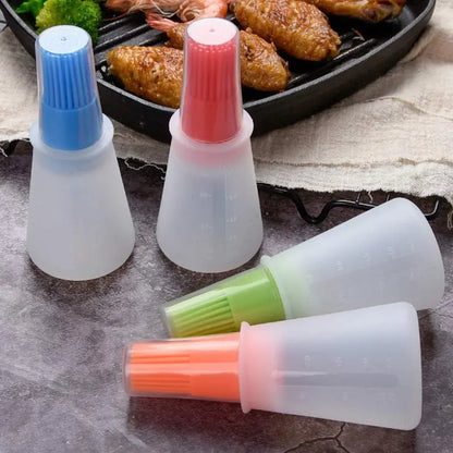 Silicone BBQ Oil Bottle Brush - Heat-Resistant Design by Endo33 Markets