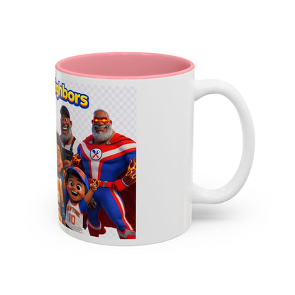 Two-Tone Accent Mug (11oz, 15oz) by Printify
