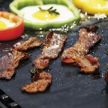 Non-Stick Grill Mat for BBQ and Outdoor Cooking by Endo33 Markets