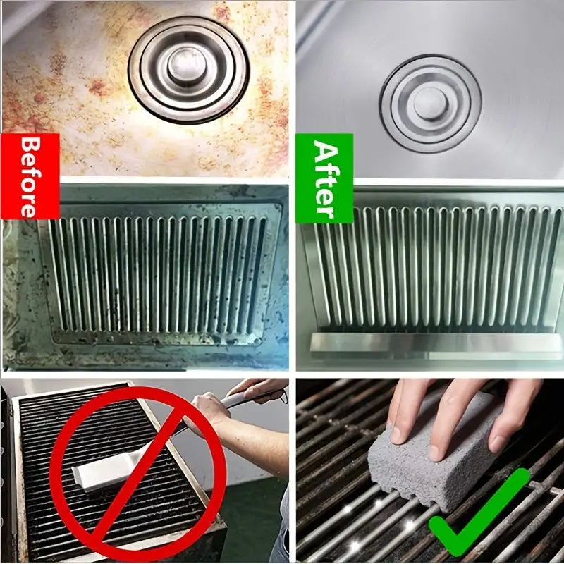 Grill Cleaning Brick for BBQ Racks and Cookers by Endo33 Markets