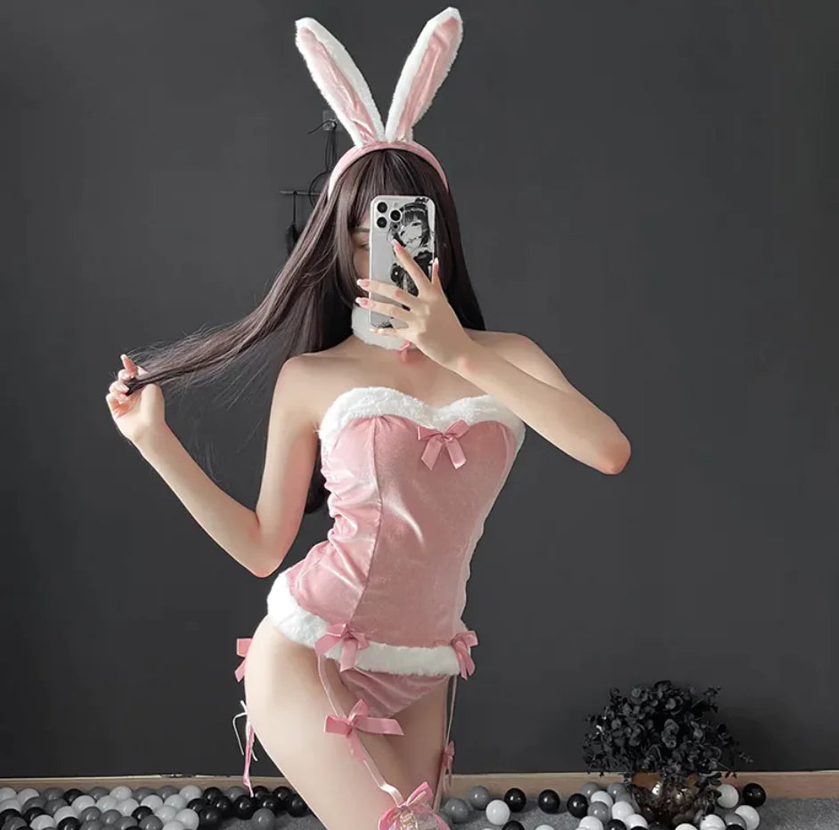 Women's Bunny Lingerie Set