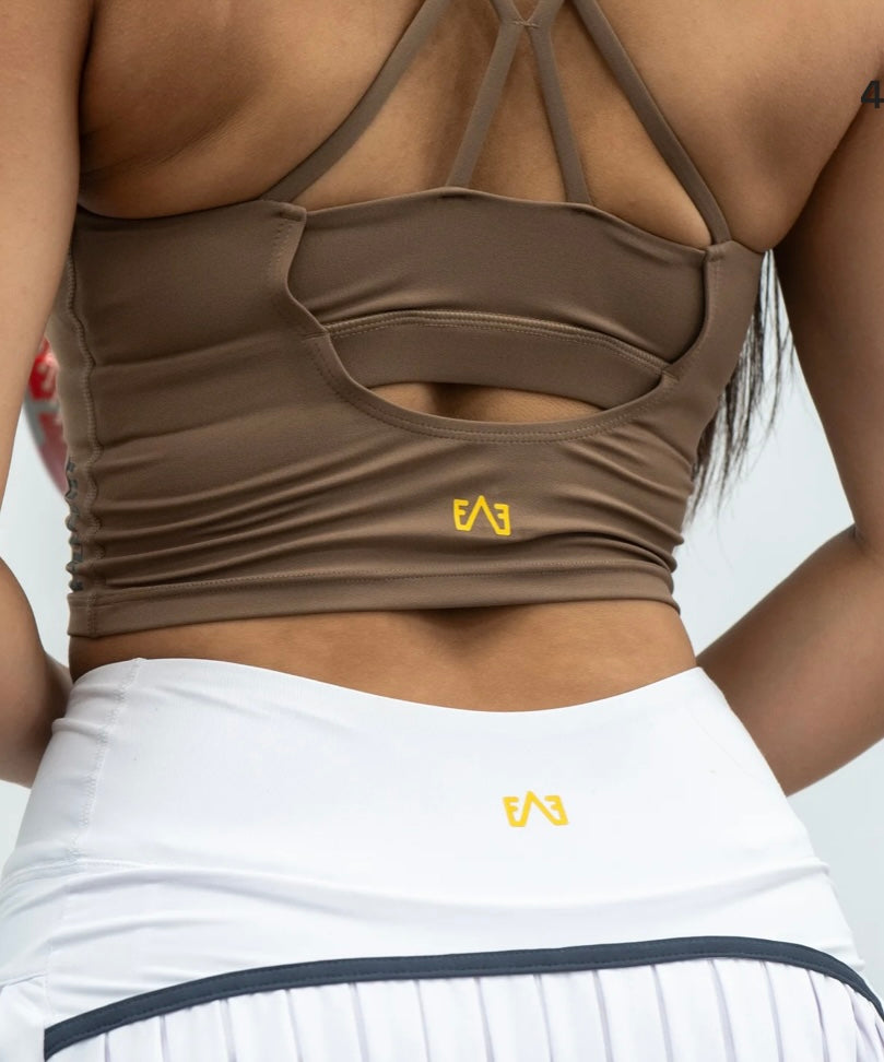 FULLAFITT's Crop Tennis Tops/Performance Sports Bras.