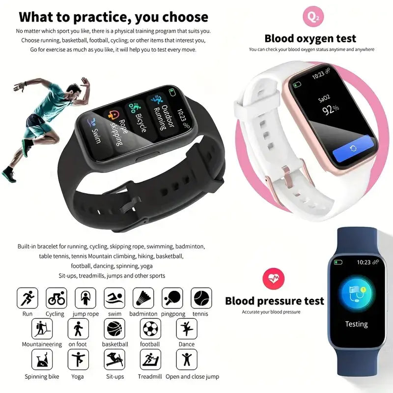 Smart Watch Ring for Health Tracking and Notifications