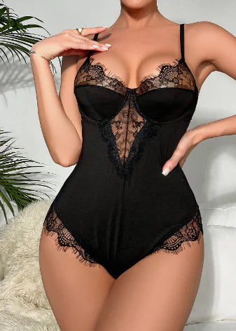 Steel Ring Jumpsuit Lingerie - New Arrival