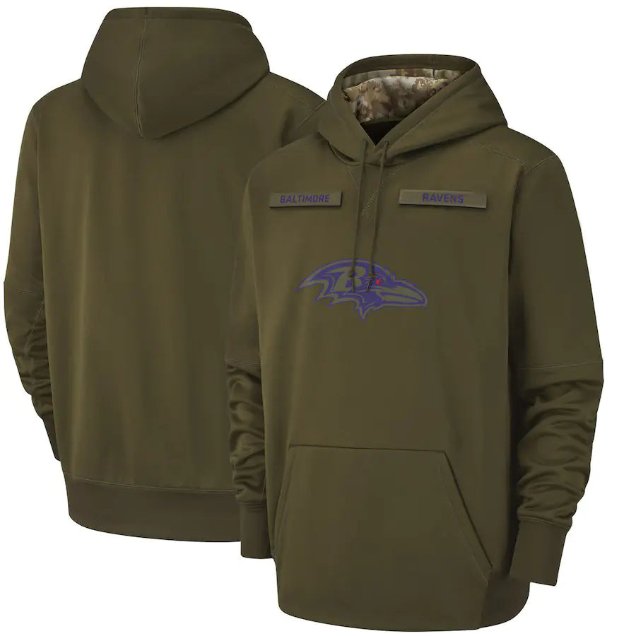 Men's NFL Tribute Loose Fit Hoodie Sweatshirt by Endo33 Markets