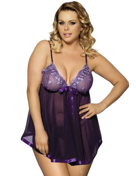 Plus Size Lingerie and Sleepwear