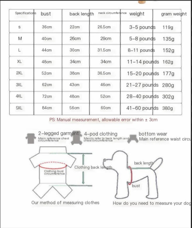 Padded Ski Vest For Pets