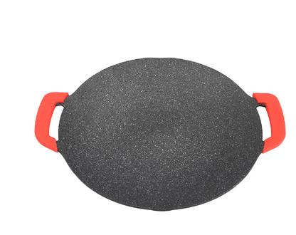 Round Maifan Stone Outdoor Korean BBQ Plate by Endo33 Markets