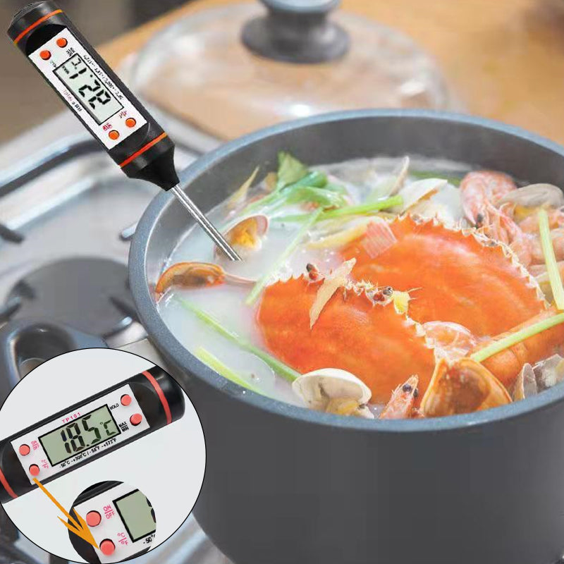 Electronic Thermometer for BBQ and Kitchen Cooking by Endo33 Markets