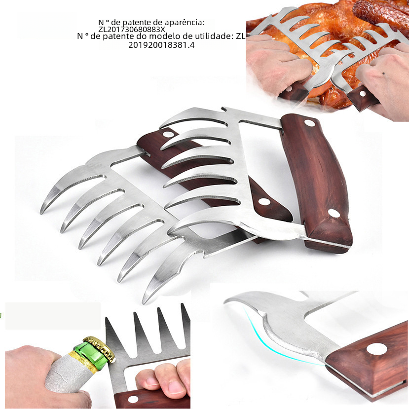 BBQ Meat Shredder Claws - Multi-Functional Tool by Endo33 Markets