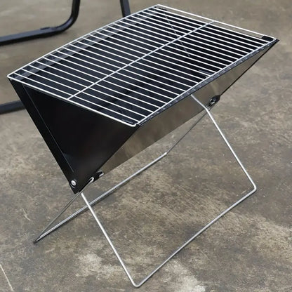 Portable Foldable BBQ Grill for Family Outdoor Use by Endo33 Markets