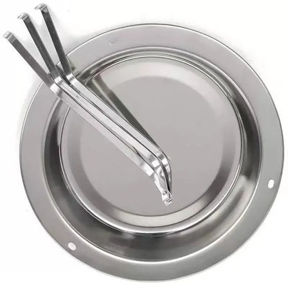 Stainless Steel Chicken Roaster Rack for BBQ & Turkey by Endo33 Markets