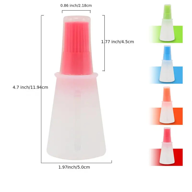Silicone BBQ Oil Bottle Brush - Heat-Resistant Design by Endo33 Markets
