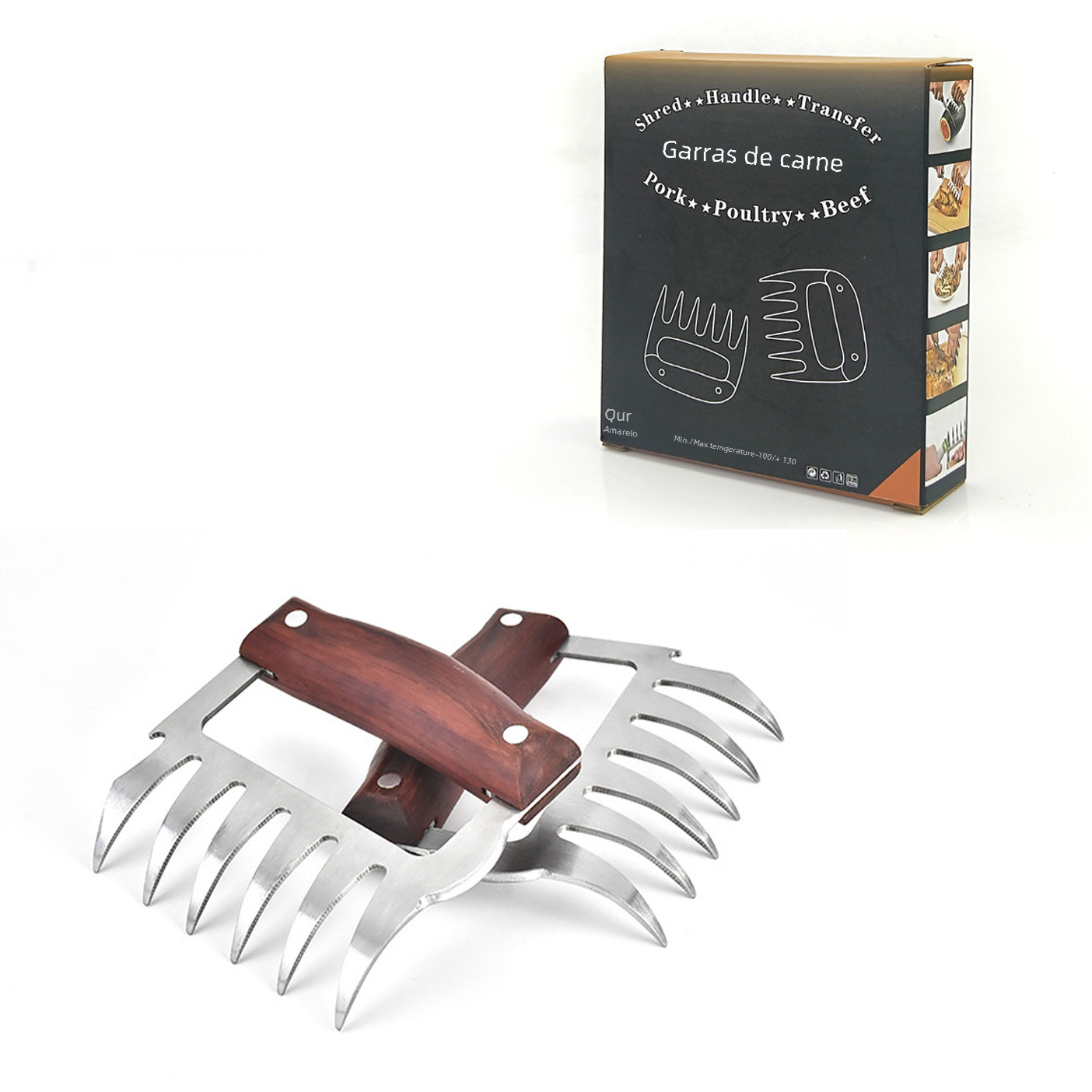 BBQ Meat Shredder Claws - Multi-Functional Tool by Endo33 Markets
