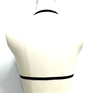 Gothic Body Harness Lingerie Outfit